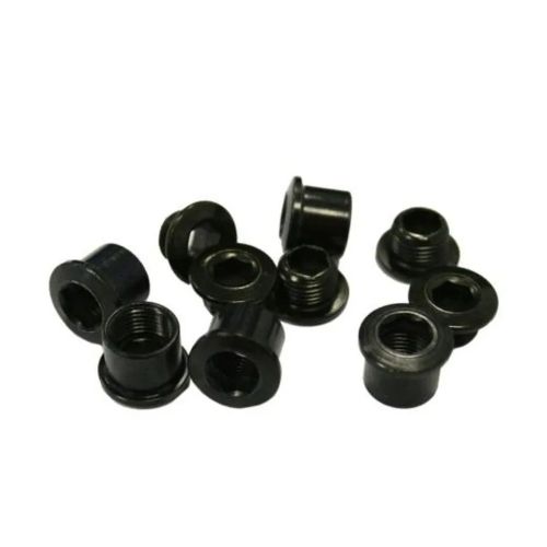 Sram 5-Arm Double Steel Chainring Bolt Kit - Black - SUPER SALE