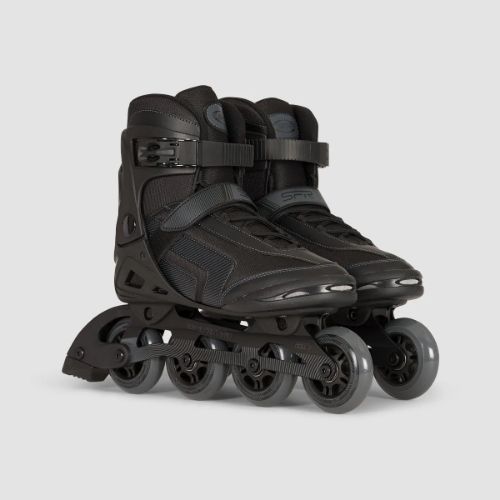 SFR Air X-Pro 80 Inline Skates Black/Silver -size UK 7 - CLEARANCE