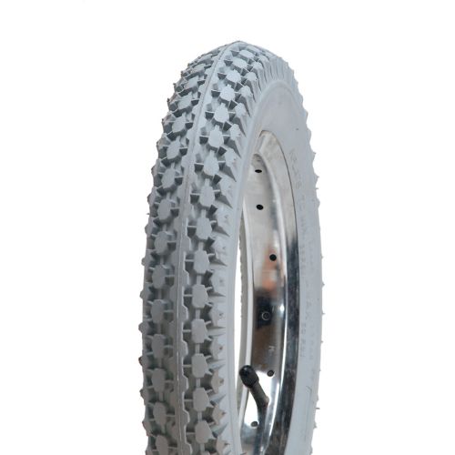 12-1/2 x 2-1/4 Grey Heavy Duty Tyre, Pnuematic