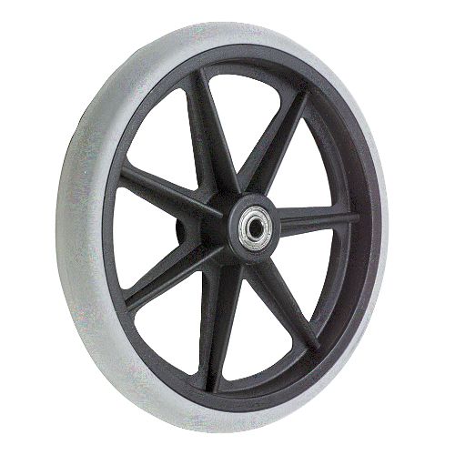 8″ x 1″ Castor Wheel, Grey
