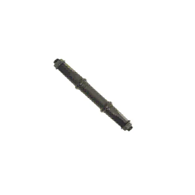 AXLE - Bottom Bracket Axle, Nut Type, 3R, 129mm, BLACK