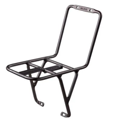 Alloy Front Pannier Rack - Black