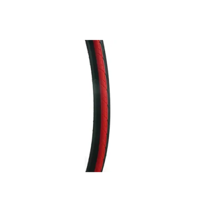 700 x 23 Kevlar Tyre - Black/Red
