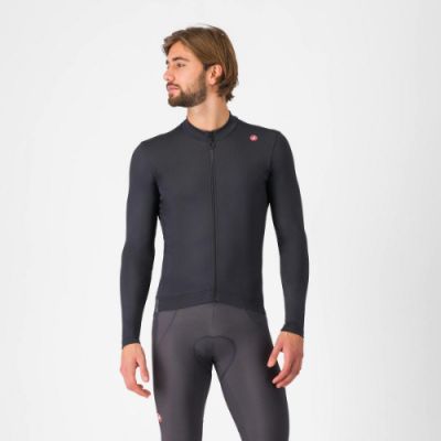 Castelli Espresso Thermal Jersey - Black
