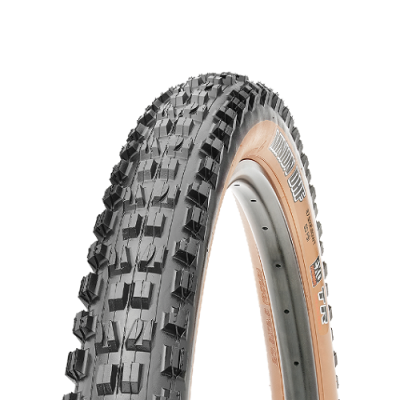 Maxxis MINION DHF 27.5 X 2.30 Folding Tyre - EXO 3C MaxxTerra TR Dark Tanwall