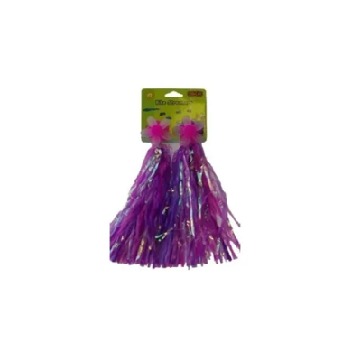 Windmill Flower Streamers - Pink/Purple/Silver