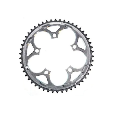 50T X 110 Bcd 8/9/10 Speed Alloy Chain Ring - Black