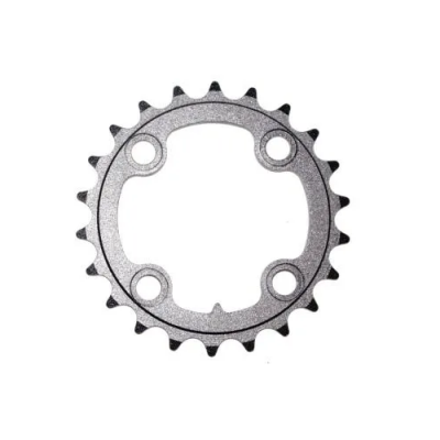 22T Alloy 8/9 Speed 64 Bcd Chain Ring - Black