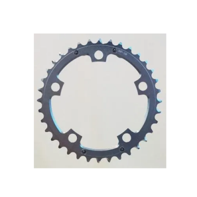 36T X 110 Bcd 9/10 Speed Alloy Chain Ring - Silver