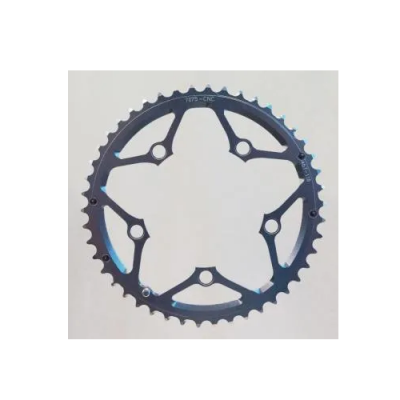 46T X 110 Bcd 9/10 Speed Alloy Chain Ring - Silver