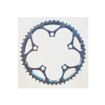 48T X 110 Bcd 9/10 Speed Alloy Chain Ring - Silver