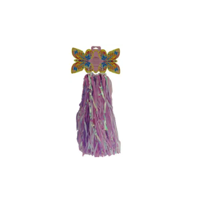 Sparkling Glass Streamers - Purple/Pink/White