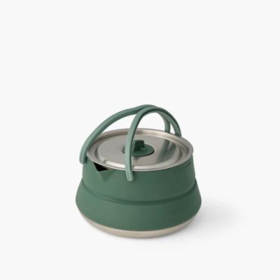 Sea To Summit Detour Stainless Steel Collapsible Kettle - 1.6L Green