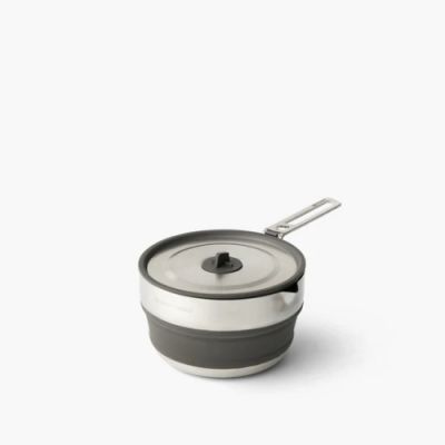 Sea To Summit Detour Stainless Steel Collapsible Pouring Pot - 1.8L Black