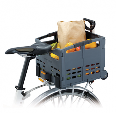 Topeak TrolleyTote Folding MTX Rear Basket - MEGA DEAL