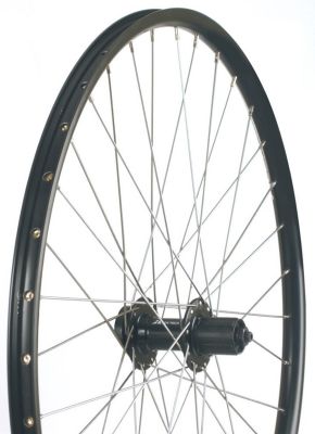 Wheelsmith 26" Wheels - 8-10sp - Black - CH-038