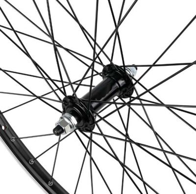 Wheelsmith Q/R  27.5" Black Wheels - Screw On - Nutted