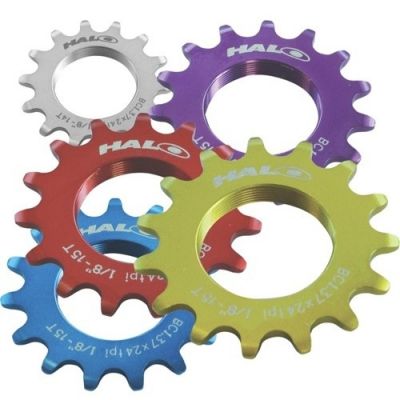 Coloured Track Cogs - 15T - Purple - CLEARANCE