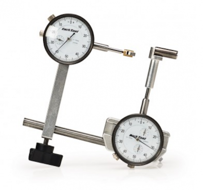 Park Tool Dial Indicator Gauge Set for Truing Stands 