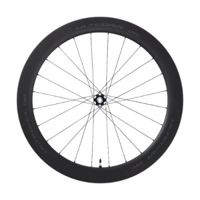 Shimano WH-R8170-C60-Tl Ultegra Carbon Clincher 60Mm Front Wheel - 12Mm E-Thru Centerlock