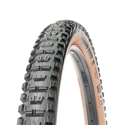 Maxxis MINION DHR II 27.5 X 2.40 WT Folding Tyre - EXO TR Tanwall