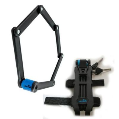 Bikelane Luma Folding Lock - RED HOT DEAL