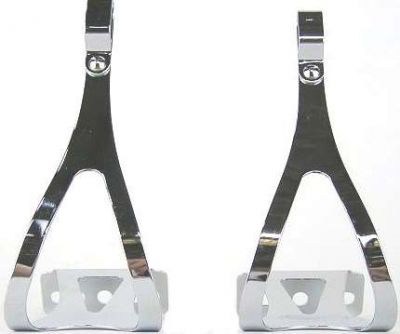 UrbanVelo Steel Toe Clips - Single Strap