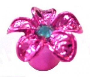 Flower Valve Cap 