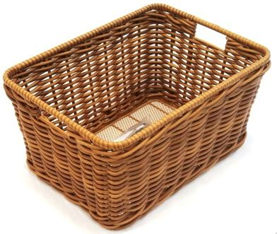 UrbanVelo Rear Rattan Basket - Honey