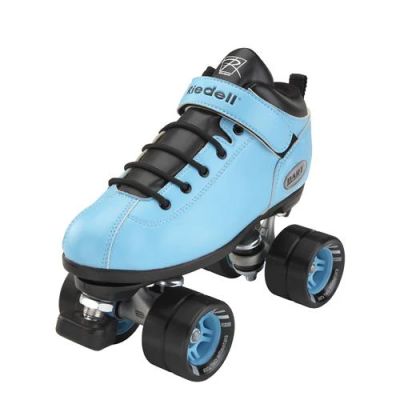Riedell Dart Skate Light Blue - size 1 - CLEARANCE
