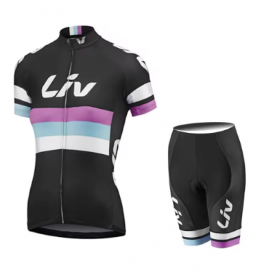 Women's Pro Team LIV Cycling Jersey & Bike Short Set - RED HOT DEAL
