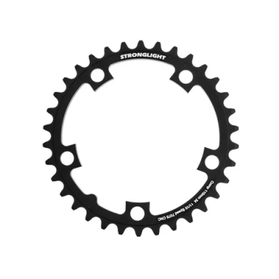 Road Stronglight 34T 110Mm Bcd 5H 10/11 Speed Chainring - Black