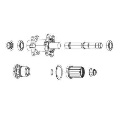 Sram X9 Freehub Body Kit - SUPER SALE