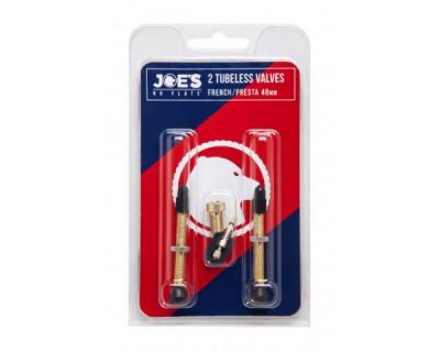 Joes Tubeless Presta Valves - 48mm